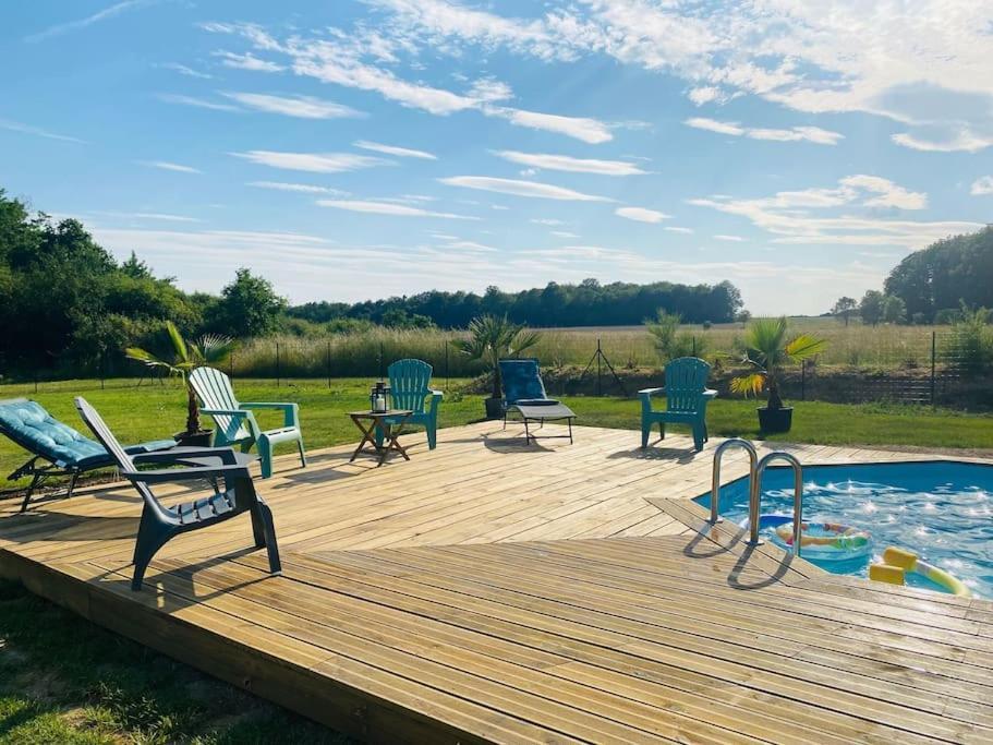 Gite Chez Paulette Mareuil-sur-Cher Luaran gambar